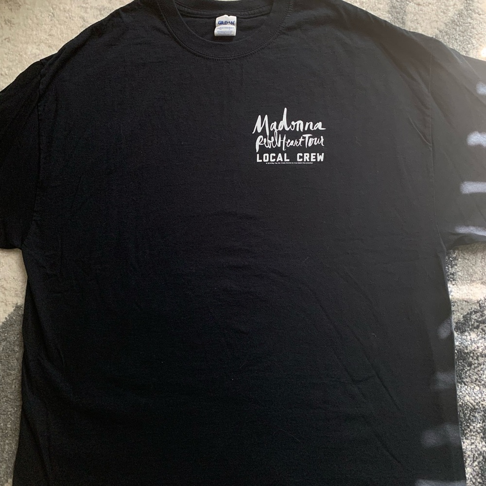 Madonna Rebel Heart Tour Local Crew TShirt